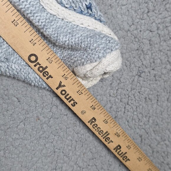 Vintage Grandma Sweater Womens Size Large 3D Cable-Knit Pullover Argyle USA 90s - Picture 9 of 13